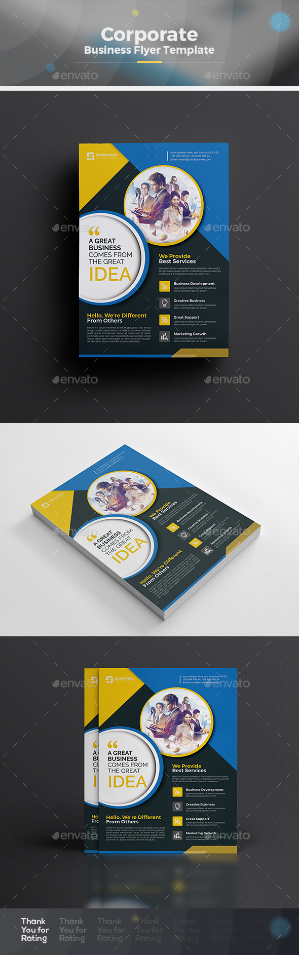 Corporate Flyer - Corporate Flyers