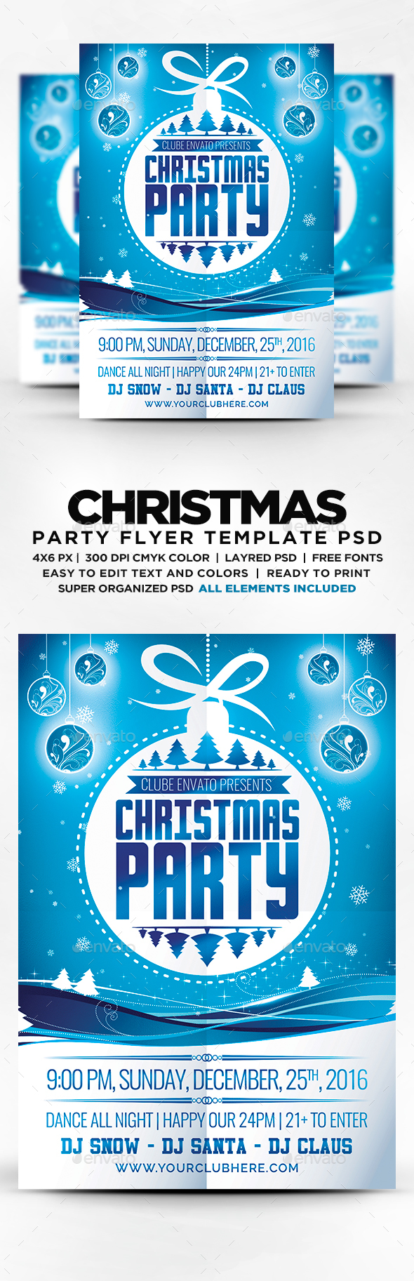 Christmas Party Flyer