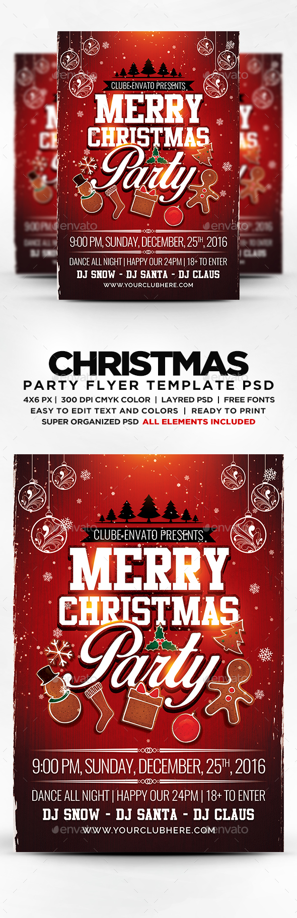 Christmas Party Flyer