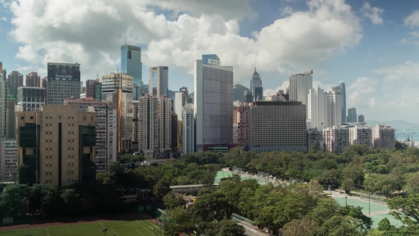 Clouds Sailing Over Hong Kong alt