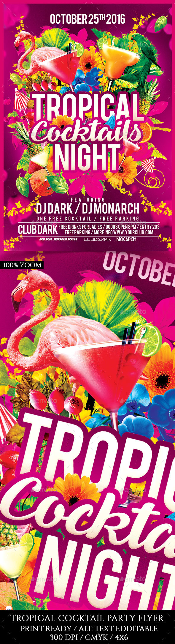 Tropical Cocktail Night - Clubs & Parties Events