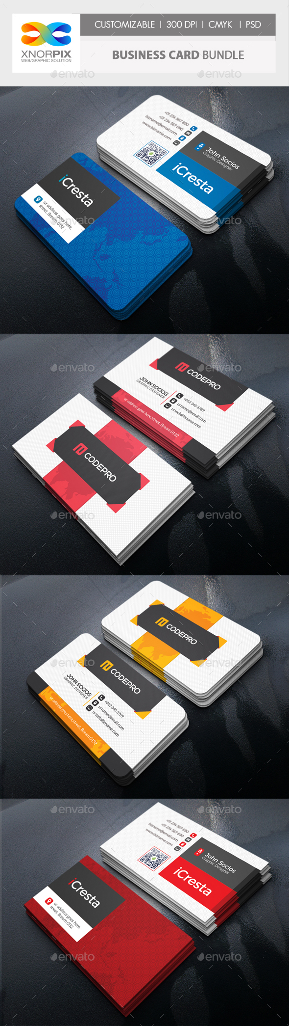 Business Card Bundle - Corporate Business Cards