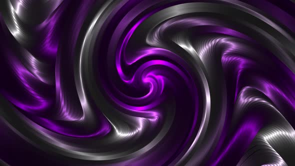 Abstract Purple Twisted Line Background Animation