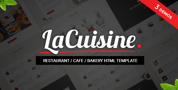 LaCuisine - Restaurant - ThemeForest 18476896