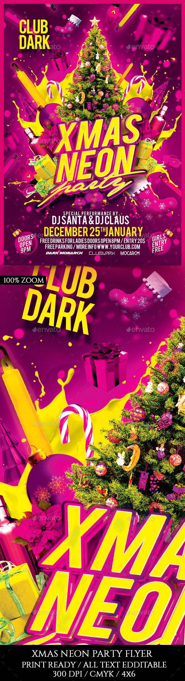 Xmas Neon Party - Holidays Events