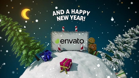 New Year card - VideoHive 18616946