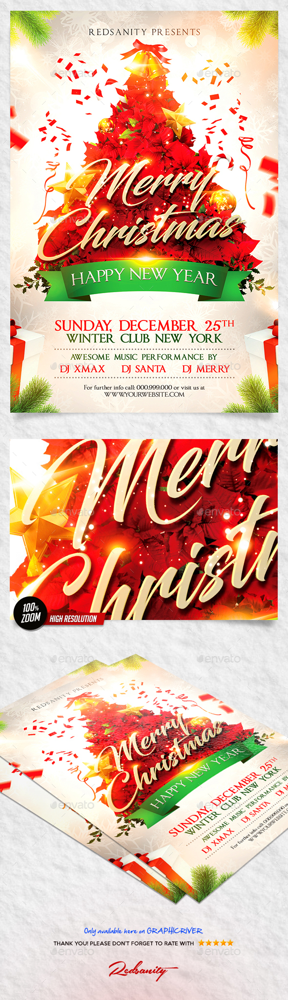 Christmas Flyer V1 - Holidays Events