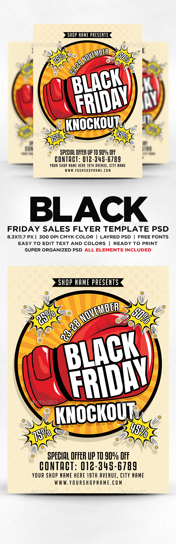 Black Friday Knockout Sales Flyer