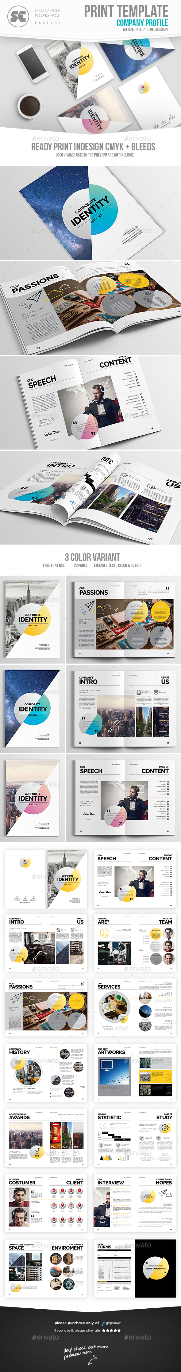 Modern Company Profile - Corporate Brochures