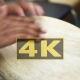Man's Hands Drumming Out a Beat On An Skin-covered Bongo Hand Drum 1 - VideoHive Item for Sale