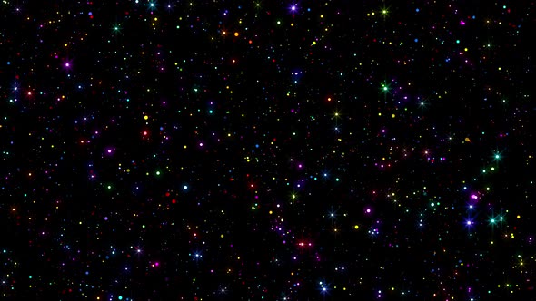 Colorful Dust Glitter 4K alt