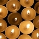 Tea Candles Burning At Night - VideoHive Item for Sale