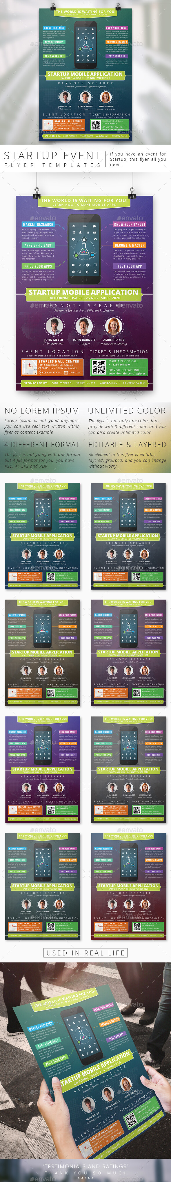 Startup Event Flyer Template - Events Flyers