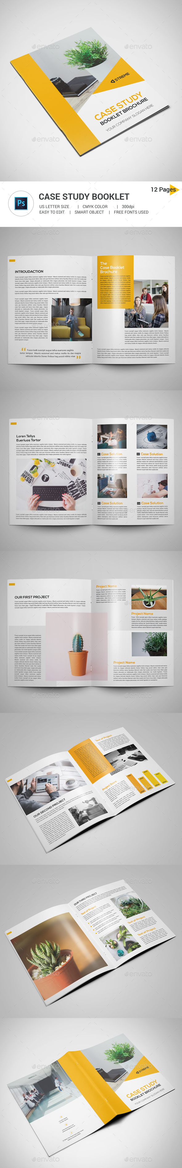 Case Study Booklet - Informational Brochures