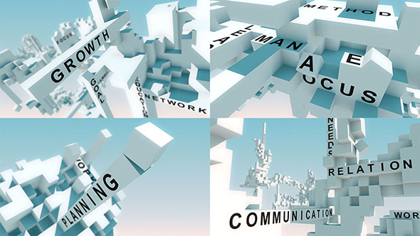 Words Animated With - VideoHive 18629256