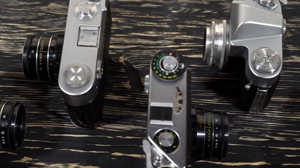 Vintage 35mm Cameras and Lenses