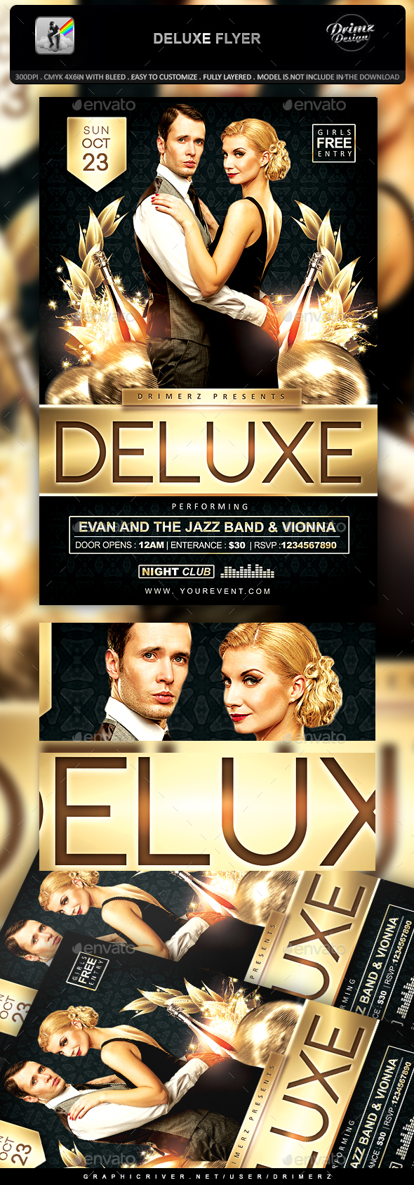Deluxe Flyer - Events Flyers