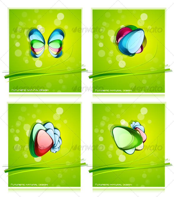 Organic background pack - Backgrounds Decorative