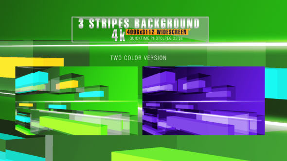 3D Stripes Background v3