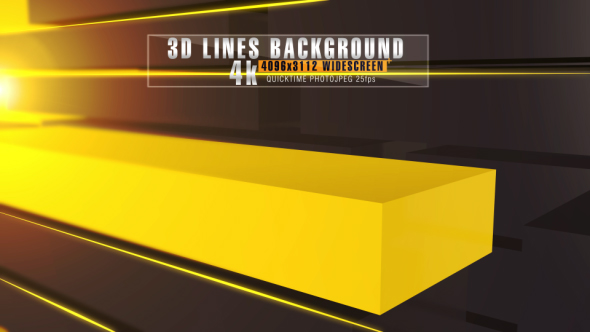 3D Lines Background