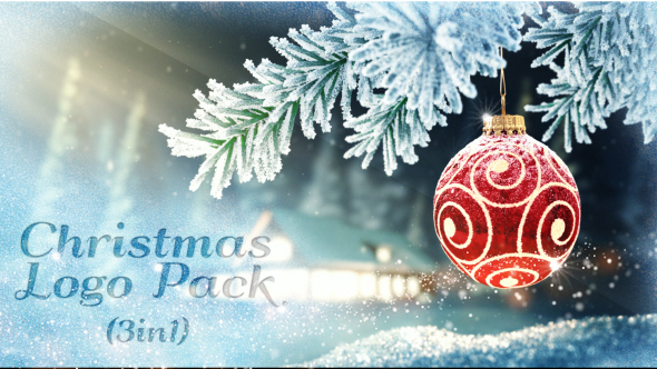 Christmas Logo Pack 3 in 1