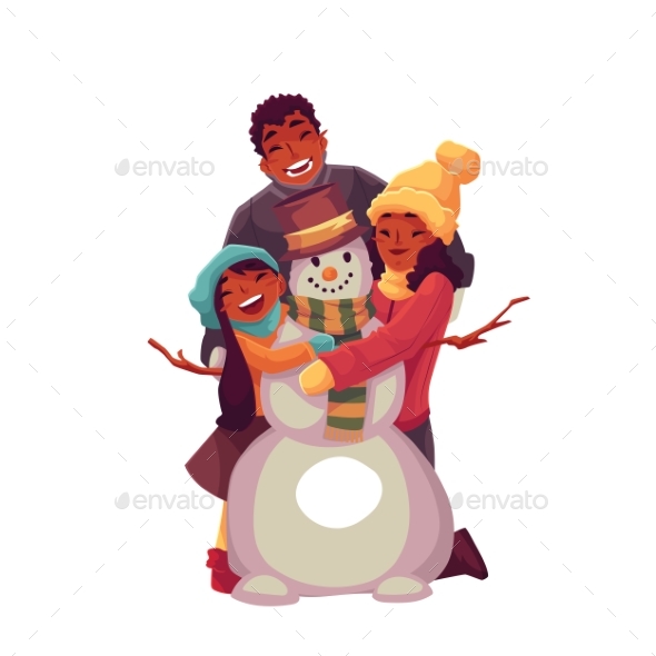 Family Portrait of Family - People Characters
