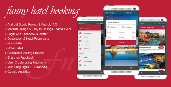 Funny Hotel Booking - CodeCanyon Item for Sale