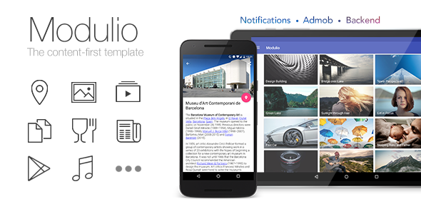 Modulio for Android - CodeCanyon 18650941