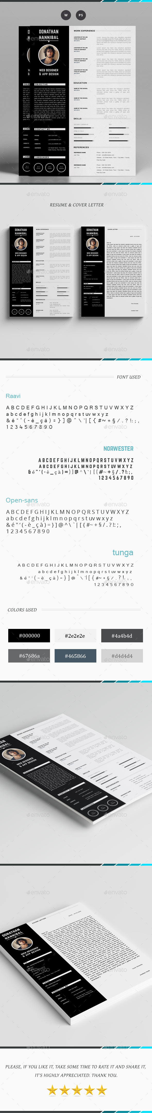 Resume - Donathan Hannibal - - Resumes Stationery