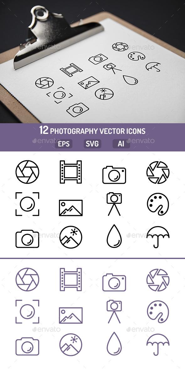 Photography Icons - Icons