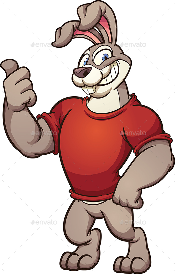 Cartoon Rabbit - Animals Characters