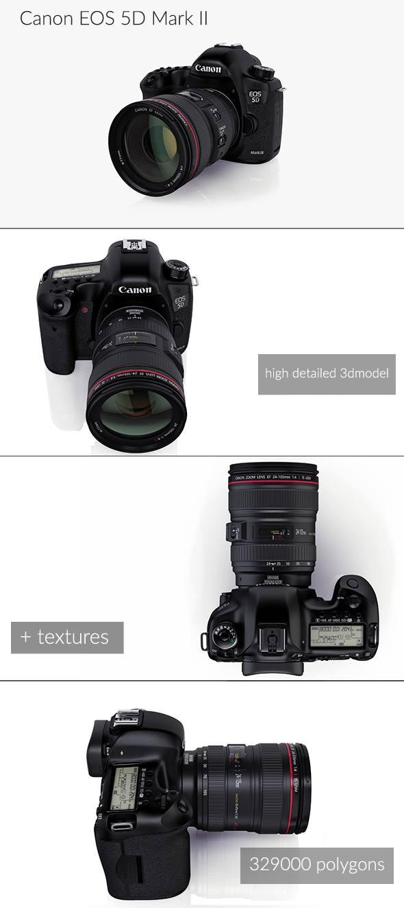 Canon EOS 5D mark III - 3DOcean Item for Sale