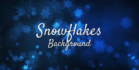 Snow Flakes Background