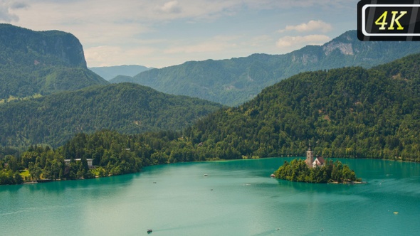 Awesome View on Lake Bled, Slovenia alt