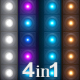 Colorful Lights Panel (4-Pack) - VideoHive Item for Sale