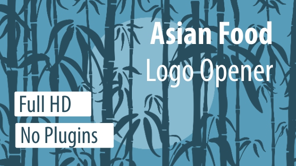 Asian Food Logo Opener