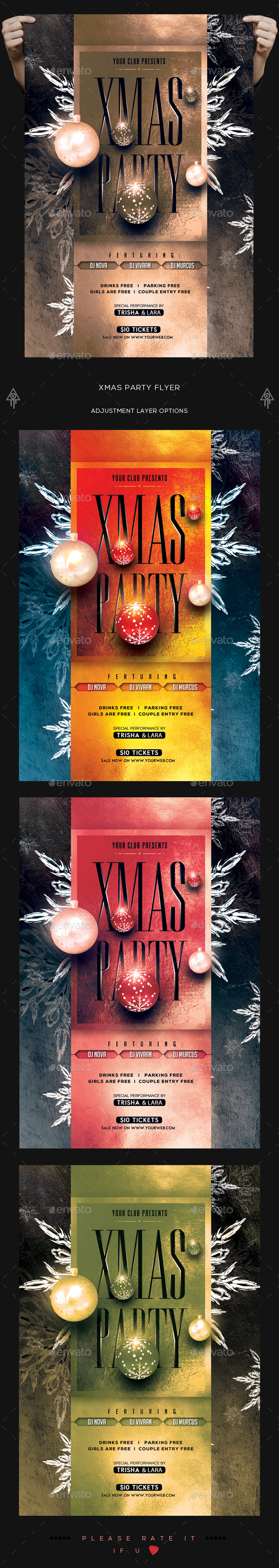 Xmas Party Flyer - Holidays Events