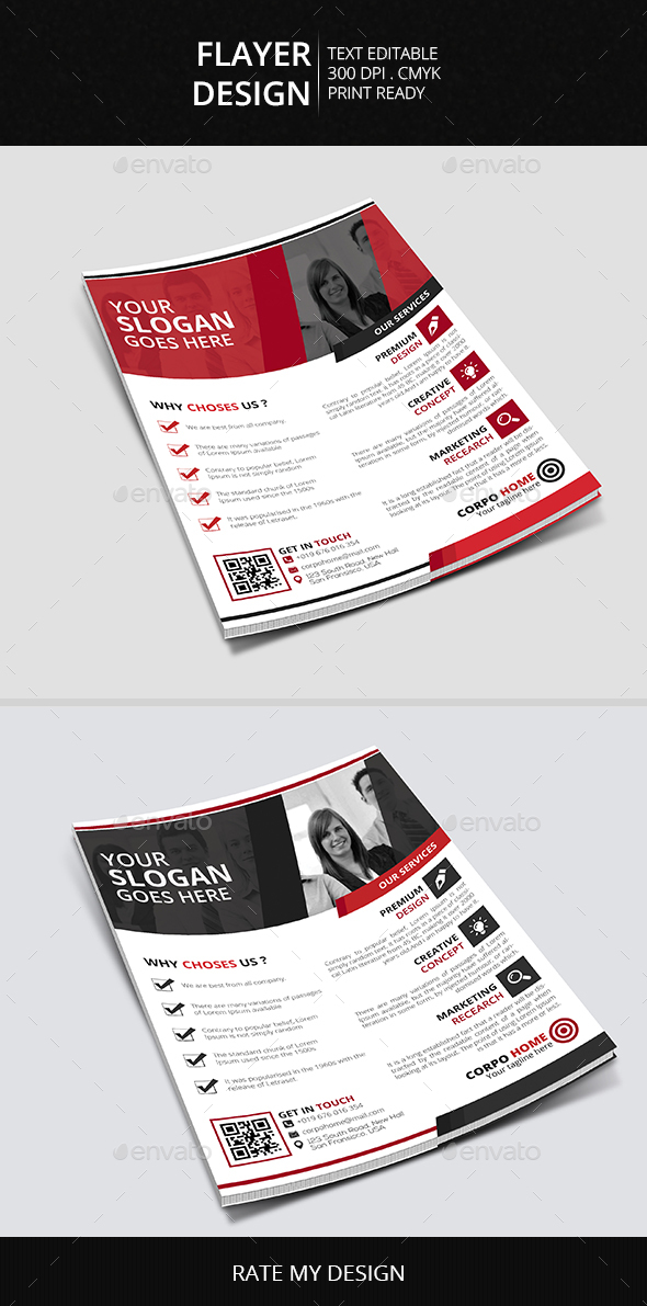 Flyer Design - Corporate Flyers