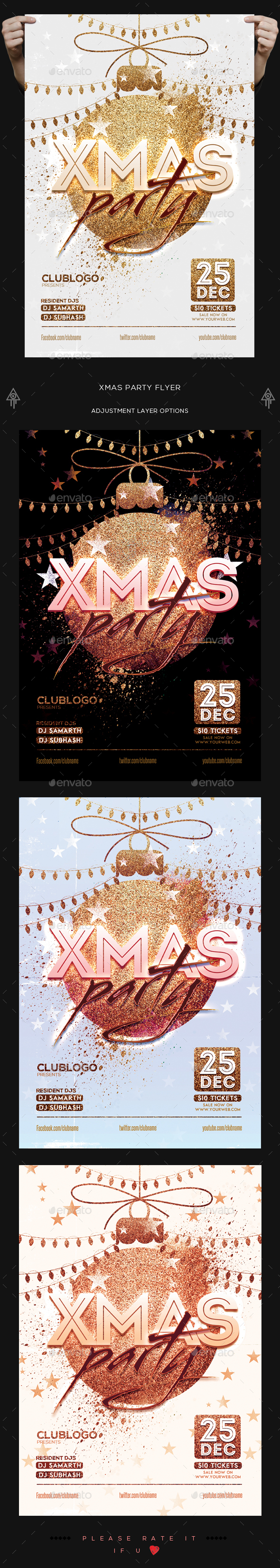 Xmas Party Flyer - Holidays Events