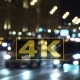 Night City Lights. Reflection Of Car Headlights On The Road. Traffic Jam Blur - VideoHive Item for Sale