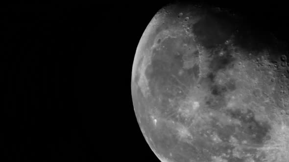Moon Close-up. Planet Satellite. alt