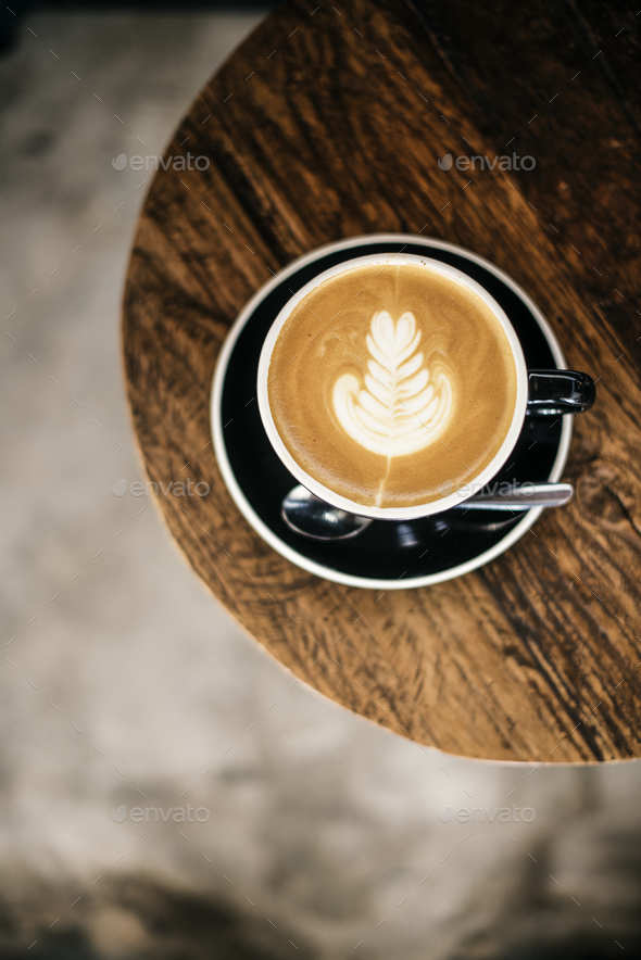 Coffee Shop Cafe Restaurant Latte Cappuccino Concept