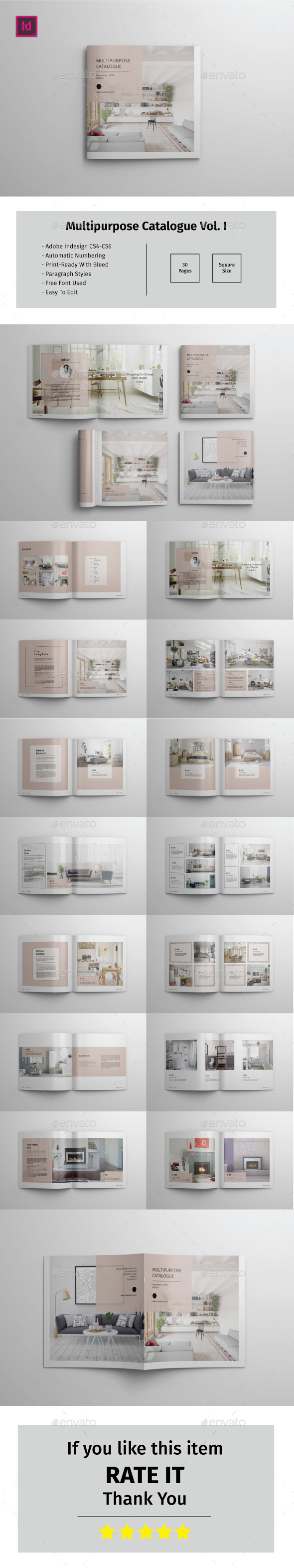 Multipurpose Square Catalogue Vol.I - Catalogs Brochures