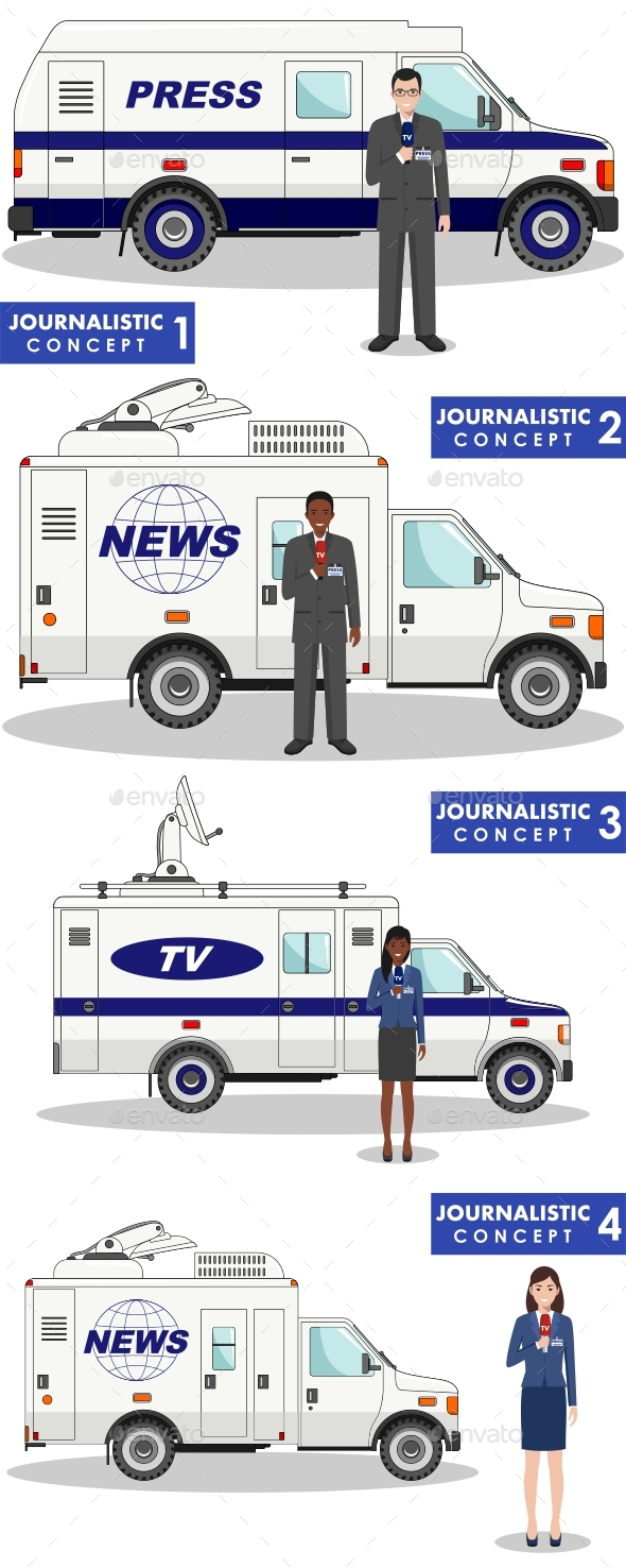 Journalistic Concept. - Media Technology