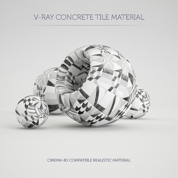 C4D V-Ray Concrete - 3Docean 18679788