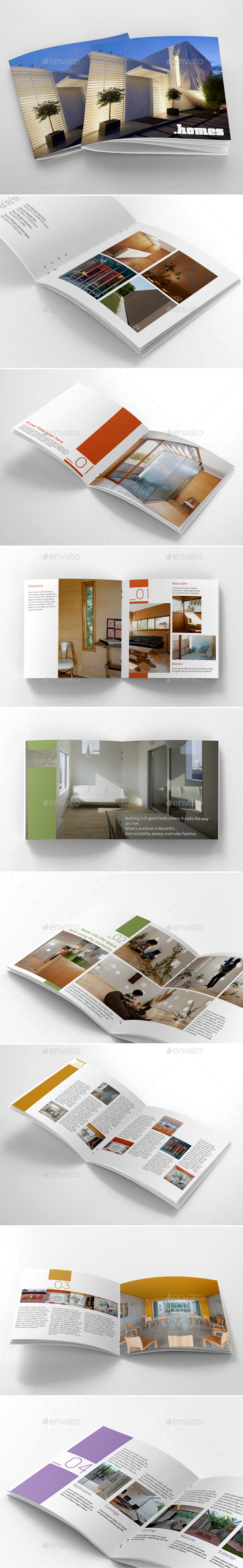 Square Catalogue Portfolio - Corporate Brochures