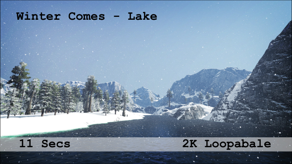Winter Comes Lake