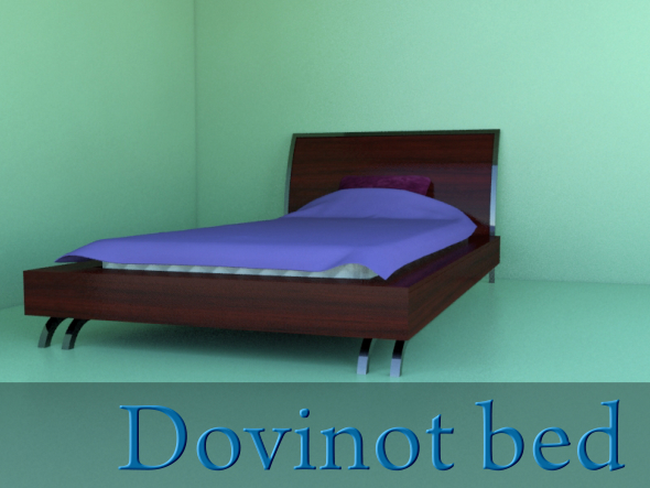 Dovinot bed - 3Docean 18689132