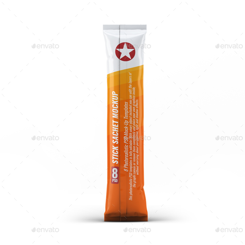 Stick Sachet Mock Up By L5design Graphicriver