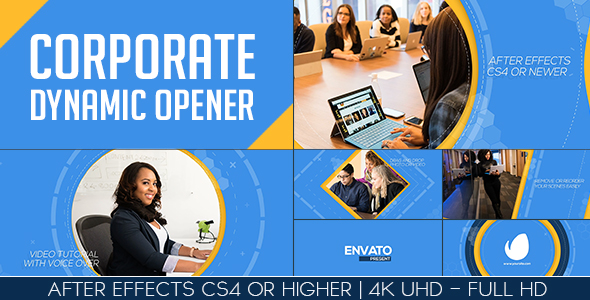 Corporate Dynamic Opener - VideoHive 18702230